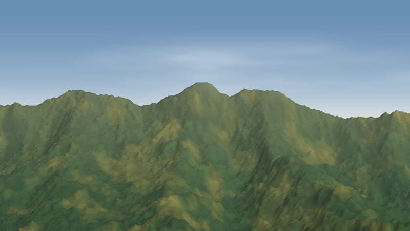 大橫屏山