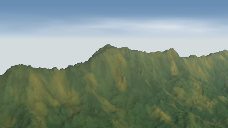 刣牛湖山